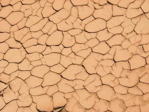 Mud cracks Stock Photos