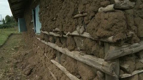 Mud house 2 Video stock 11471942