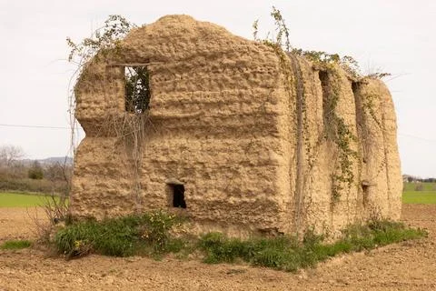 Mud house Stock Photos