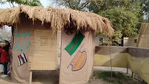 A mud house in the Village of the Punjab