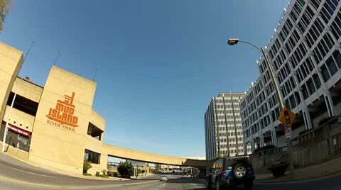 Mud Island and the Pyramid 스톡 동영상 12066261