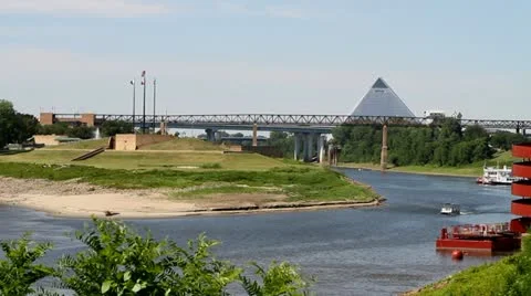 Mud Island Memphis Stock-Footage 11289475