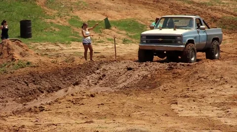 Mud Racing Stock Footage 41371304