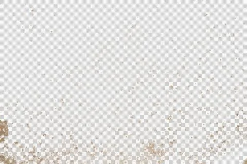 Mud splash isolated transparency background.. Stock Illustration