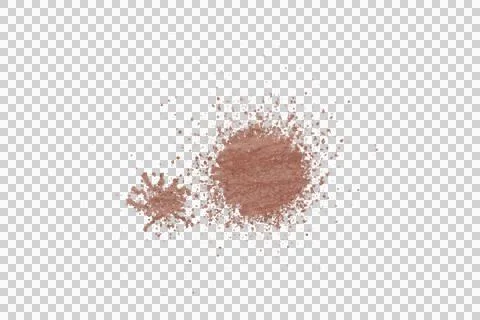 Mud splash isolated transparency background.. Stock Illustration