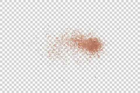 Mud splash isolated transparency background.. Stock Illustration