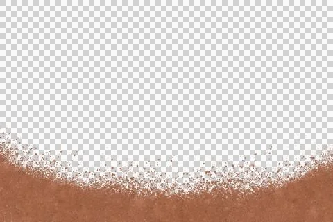 Mud splash isolated transparency background.. Stock Illustration