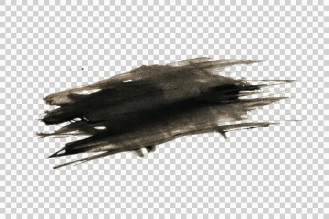 Mud splash isolated transparency background. Stock Photos