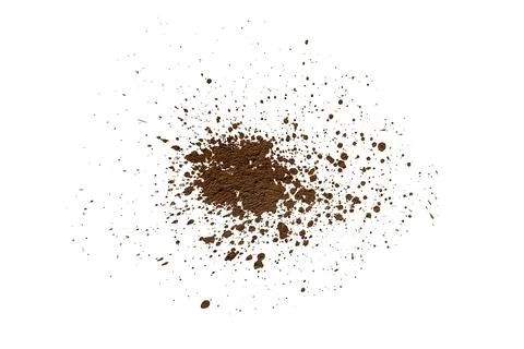 Mud splash isolated on white background.. Stock Illustration