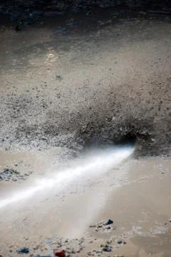 Mud splash Stock Photos