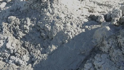 Mud Volcano 01 Stock Footage 82274020