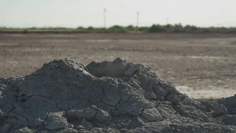 Mud Volcano 02 Stock Footage 82274002
