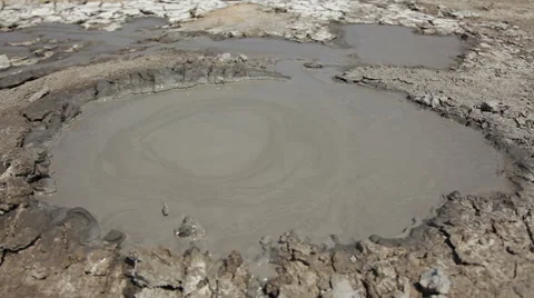 Mud volcano Stock-Footage 41087402