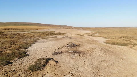 Mud Volcano Stock Footage 95681656