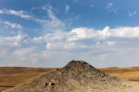 Mud volcano Stock Photos