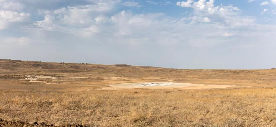 Mud volcano Stock Photos