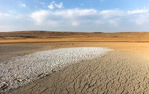 Mud volcano Stock Photos