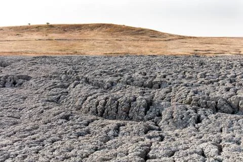 Mud volcano Stock Photos