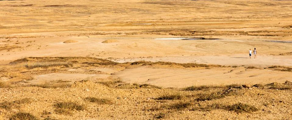 Mud volcano Stock Photos