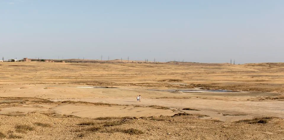 Mud volcano Stock Photos