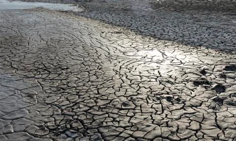 Mud volcano Stock Photos