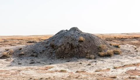 Mud volcano Stock Photos