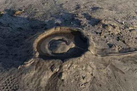 Mud Volcano Stock Photos