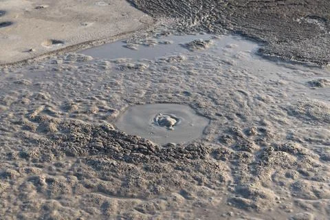 Mud Volcano Stock Photos
