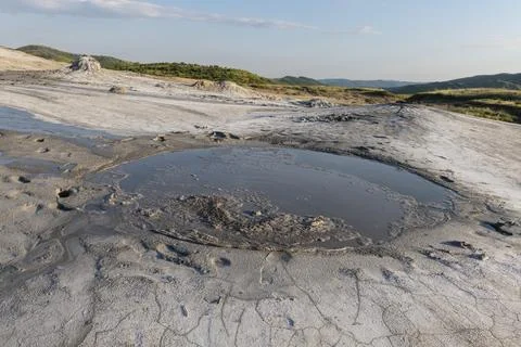Mud Volcano 写真素材