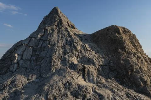 Mud Volcano 写真素材