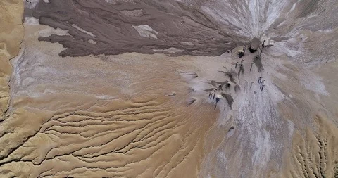 Mud Volcanoes Stock Footage 94237999
