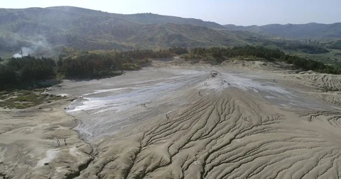 Mud Volcanoes Stock Footage 94238252
