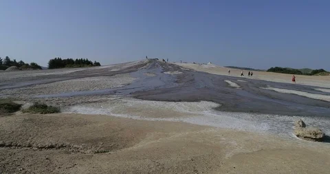 Mud Volcanoes Stock Footage 94238695