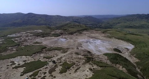 Mud Volcanoes Stock Footage 94239191