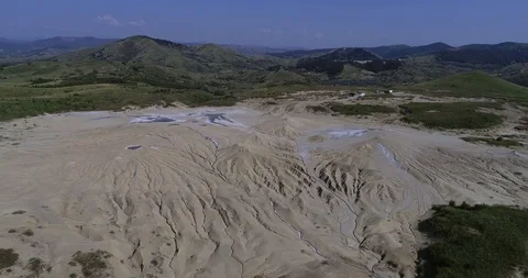 Mud Volcanoes Stock Footage 94239808