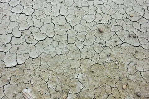 Mud volcanoes Stock Photos