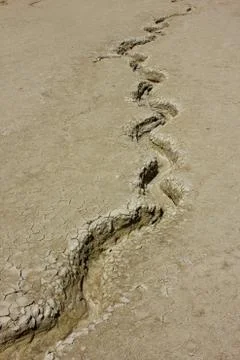Mud volcanoes Stock Photos