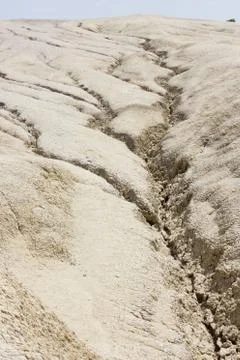 Mud volcanoes Stock Photos