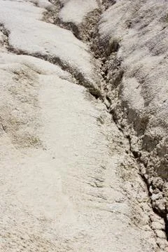 Mud volcanoes Stock Photos