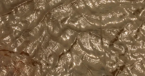 Mud Water passing on road Stock Footage 278570714