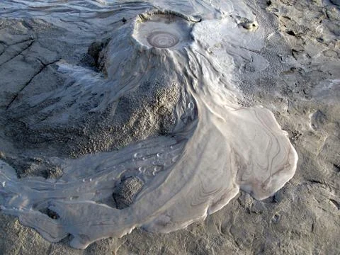 Mudd Volcano Stock Photos