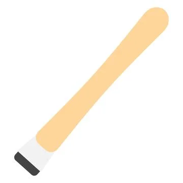 Muddler flat clipart vector illustration Illustrazione stock