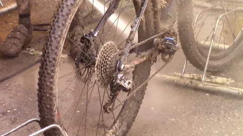 Muddy bike Stock-Footage 50365820