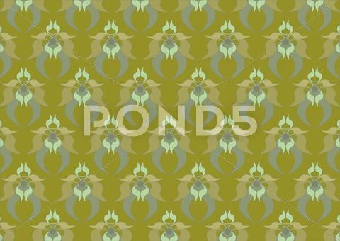 Muddy green background Stock Illustration