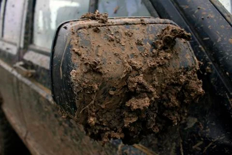 Muddy mirror Stock Photos