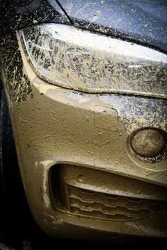 Muddy off-road Stock Photos