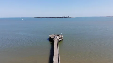 Muelle de Punta del Este - Uruguay - 4k Vidéo 122943950
