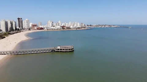 Muelle de Punta del Este - Uruguay - 4k Vidéo 122944011