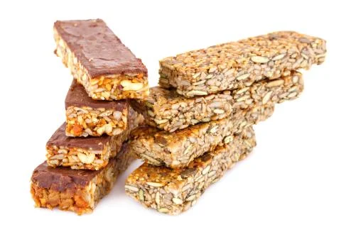 Muesli bars Stock Photos