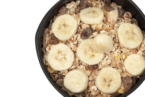 Muesli closed up Stock Photos